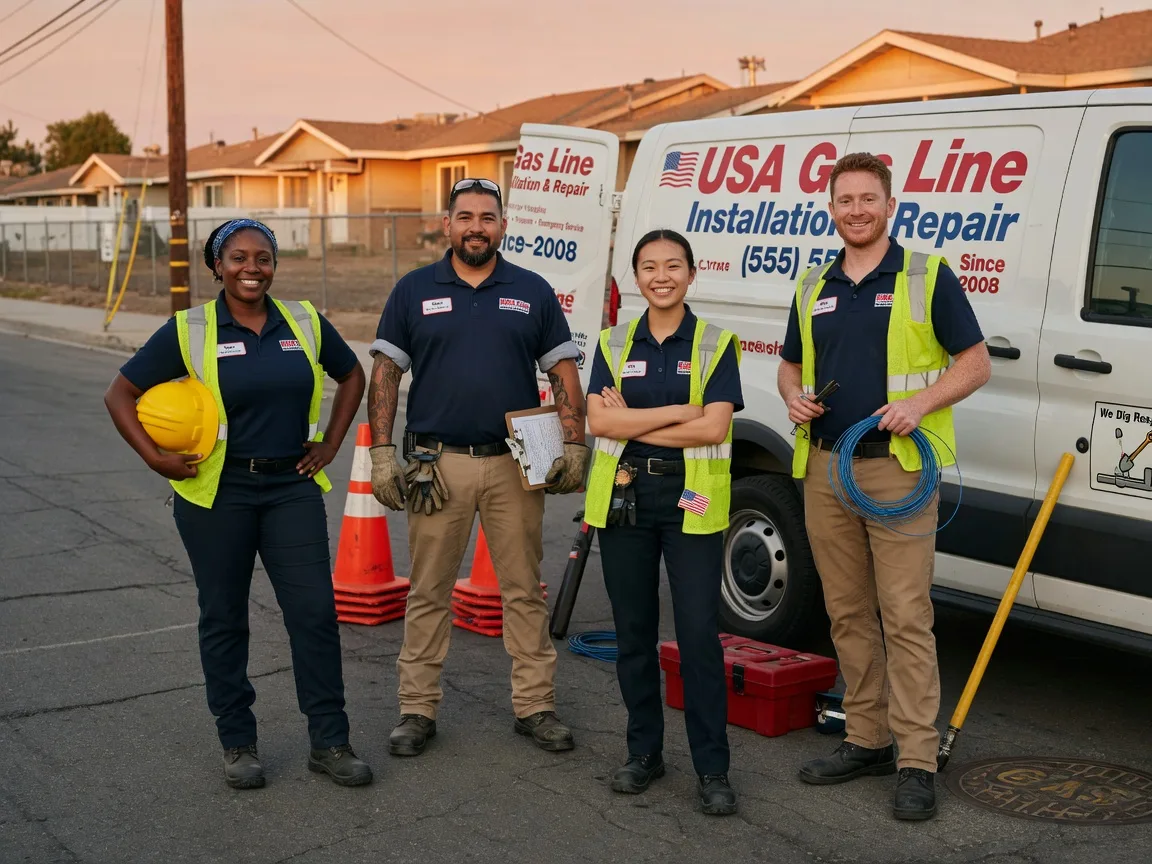 Gas Line Installation company in Advance, NC